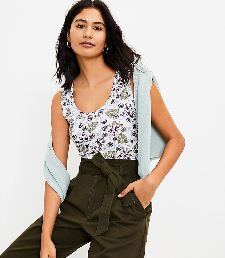 Floral Everyday Tank image number 1