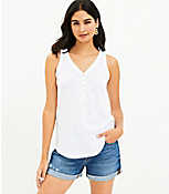 Henley Tank Top carousel Product Image 1
