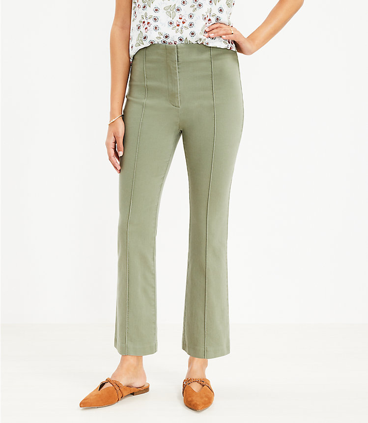 Kick Crop Pants in Stretch Twill image number null