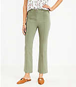 Kick Crop Pants in Stretch Twill carousel Product Image 1