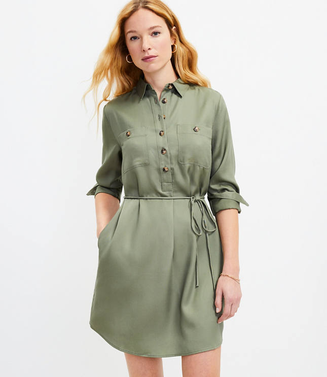 Pocket Shirtdress