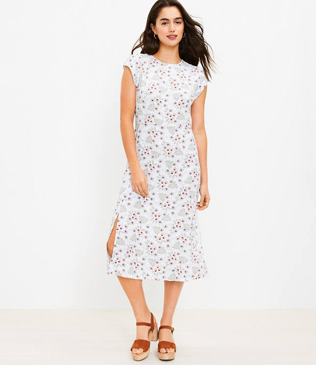 Floral flutter dress best sale