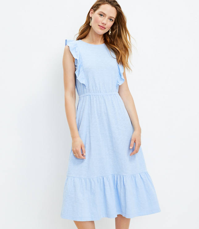 blue loft dress