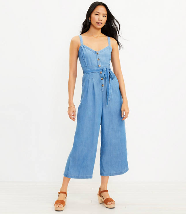 Jumpsuit chambray best sale