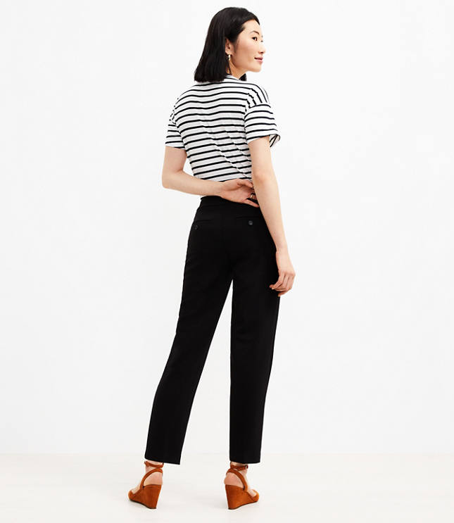 Petite Riviera Slim Pants - Black