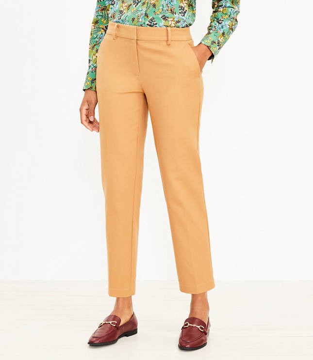 Petite Curvy Riviera Slim Pants LOFT