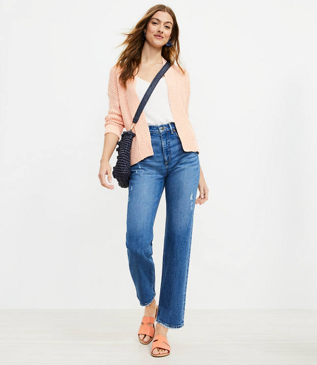 90s Straight Jeans in Mid Indigo Wash