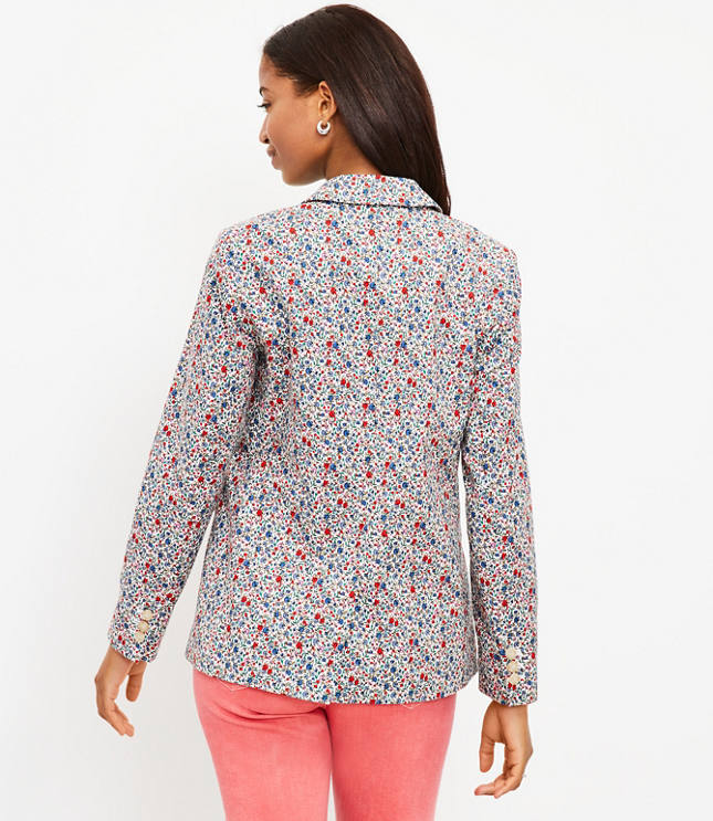 Loft hotsell floral blazer