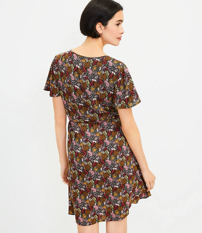 SHORT DRESS WITH TIE FRONT SLICE OF PARADISE