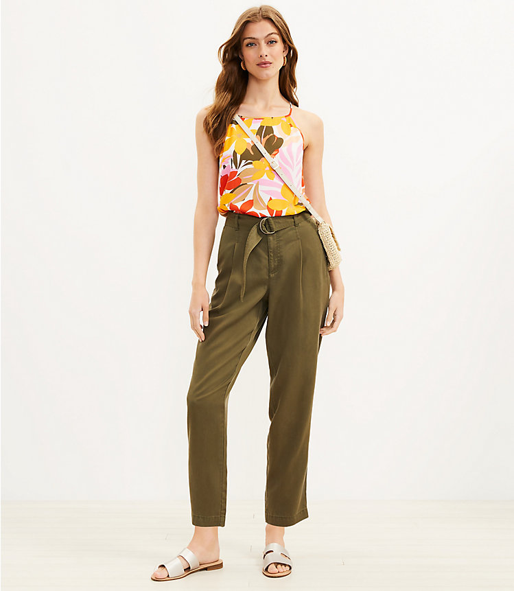 Belted Emory Taper Pants image number null
