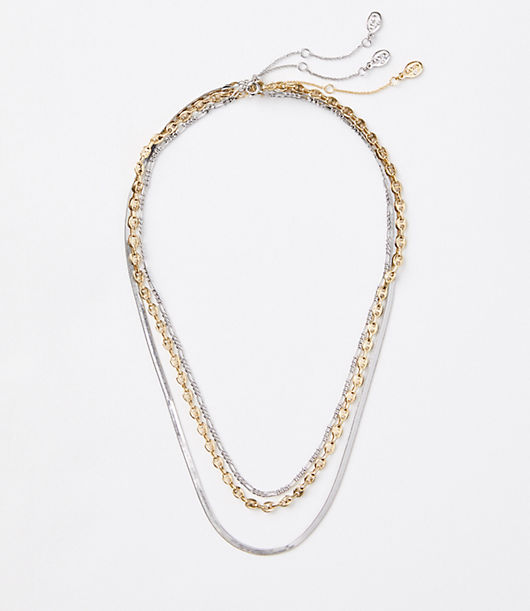 Loft Mariner Layered Necklace