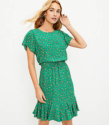 Green Petite Dresses for Women | LOFT