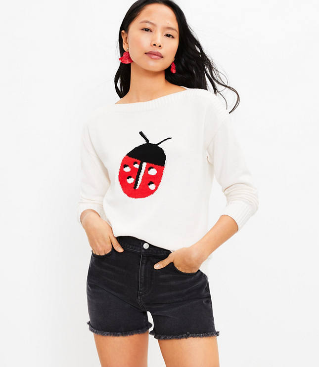 Zara hotsell ladybug sweater