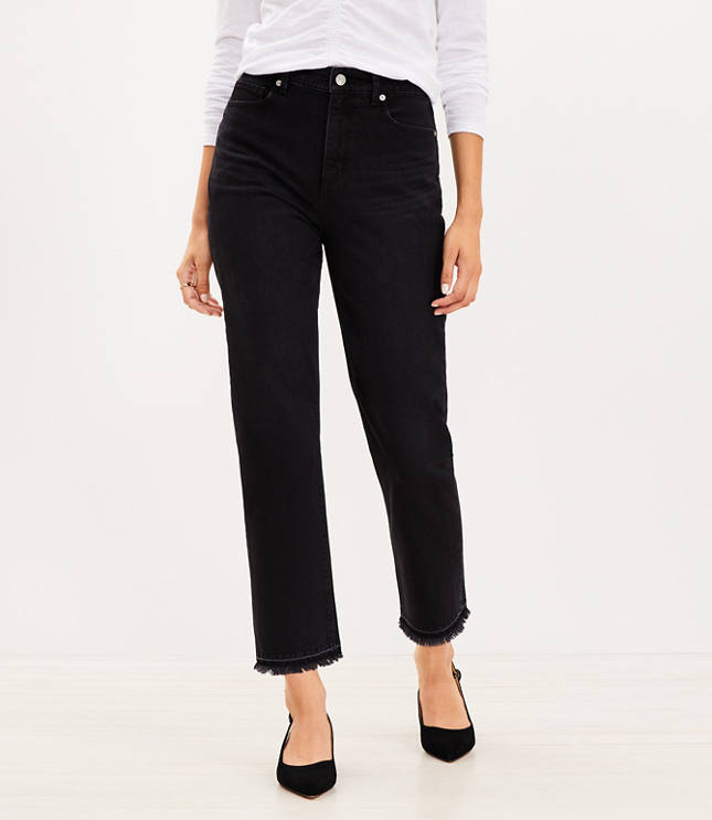 Loft curvy straight leg 2024 jeans