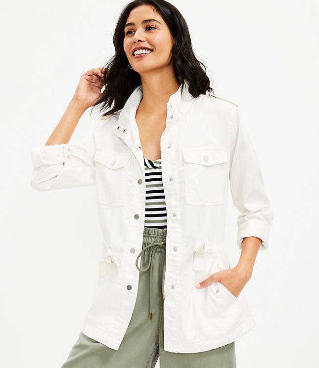 White utility 2025 jacket women's