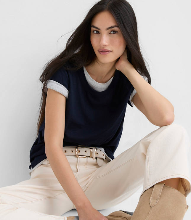 Petite Everyday Crew Tee