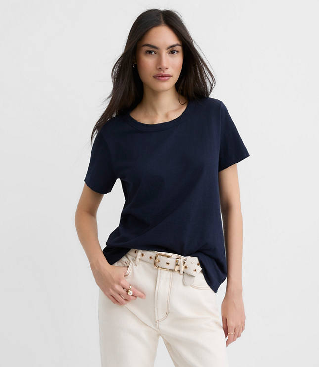 Petite Everyday Crew Tee