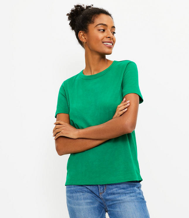 Petite Everyday Crew Tee - image 2