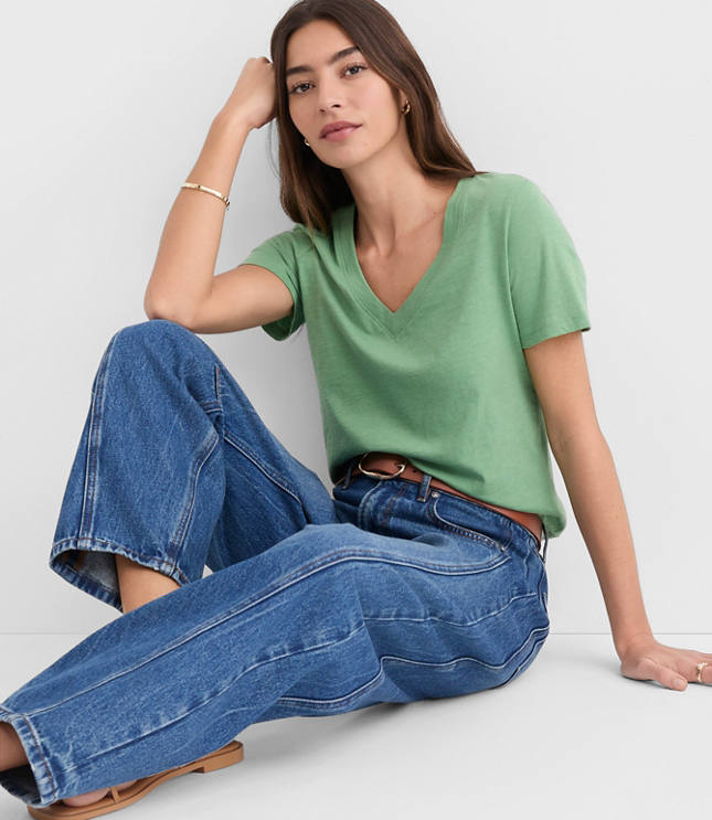 Petite Everyday V-Neck Tee