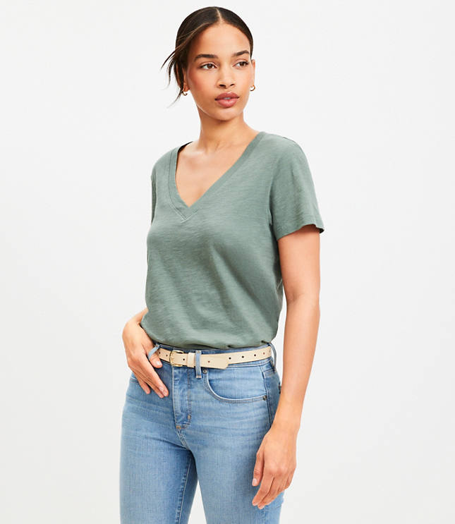 Petite Everyday V-Neck Tee