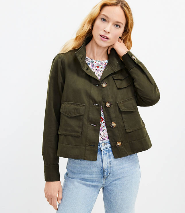 Faux Suede Bomber Jacket