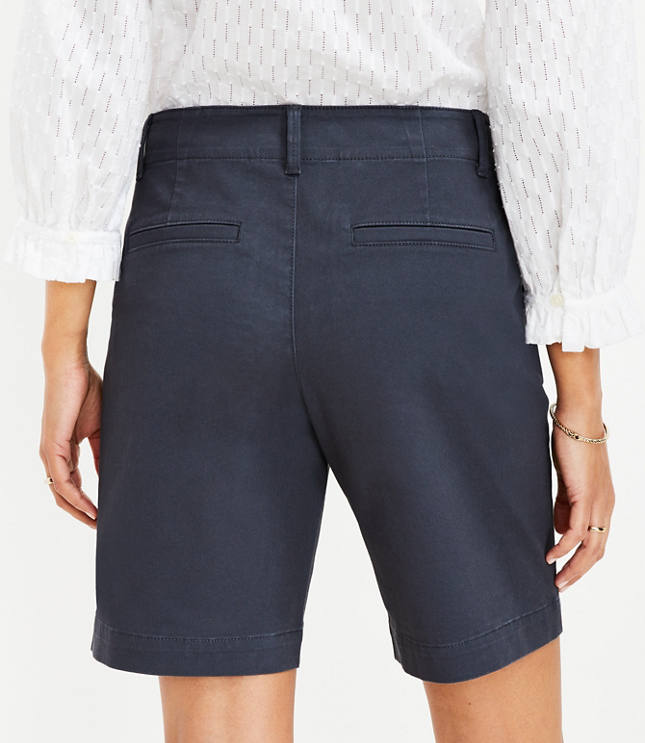 Curvy Monroe Chino Bermuda Shorts