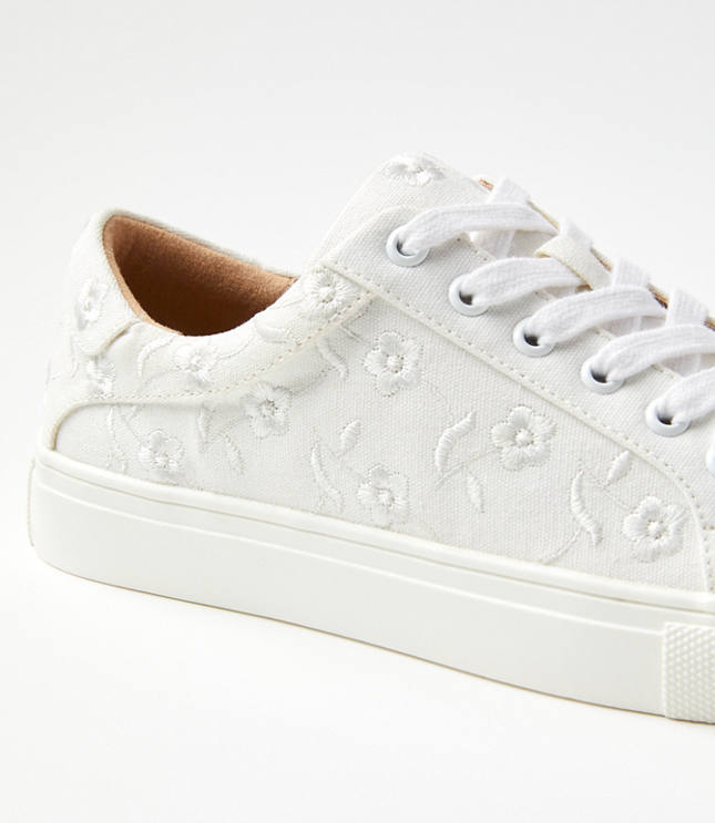 Eyelet sneakers on sale