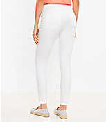 Tall Curvy Mid Rise Skinny Jeans in White carousel Product Image 2