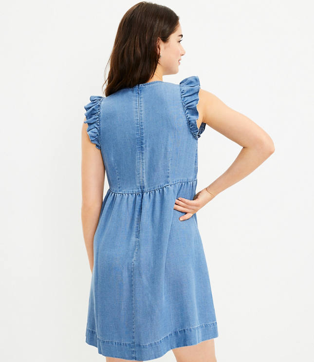 Loft chambray clearance dress