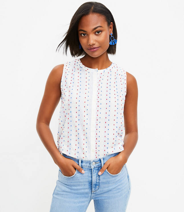 Loft cheap sleeveless tops