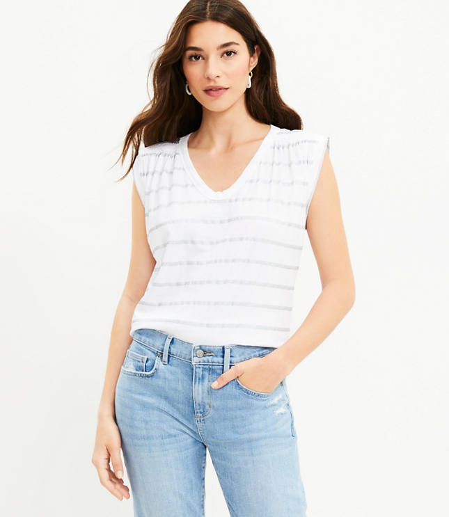 Women's Petite TShirts Crews, VNecks & More LOFT