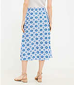 Tiled Button Pull On Midi Skirt carousel Product Image 3