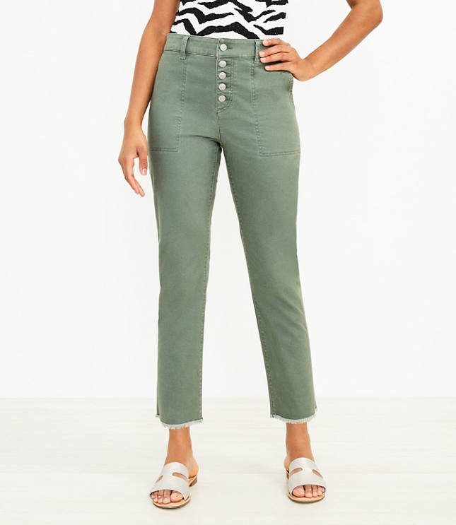 Monroe Slim Chino Utility Pants image number null