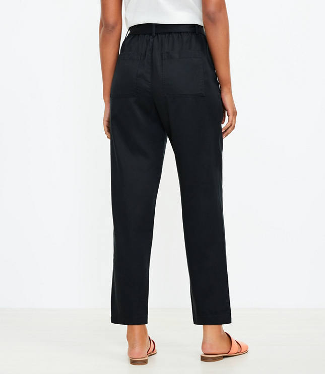 Petite Belted Emory Taper Pants image number 2