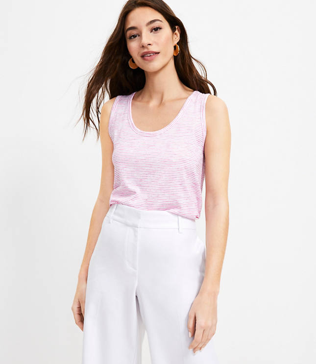 ann taylor loft sleeveless tops