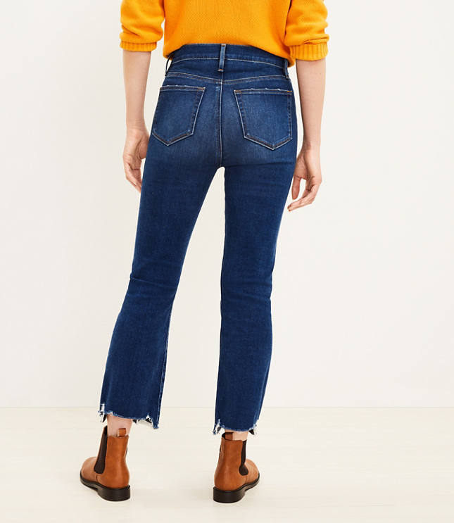 Austin Crop Jean: Dark Rinse