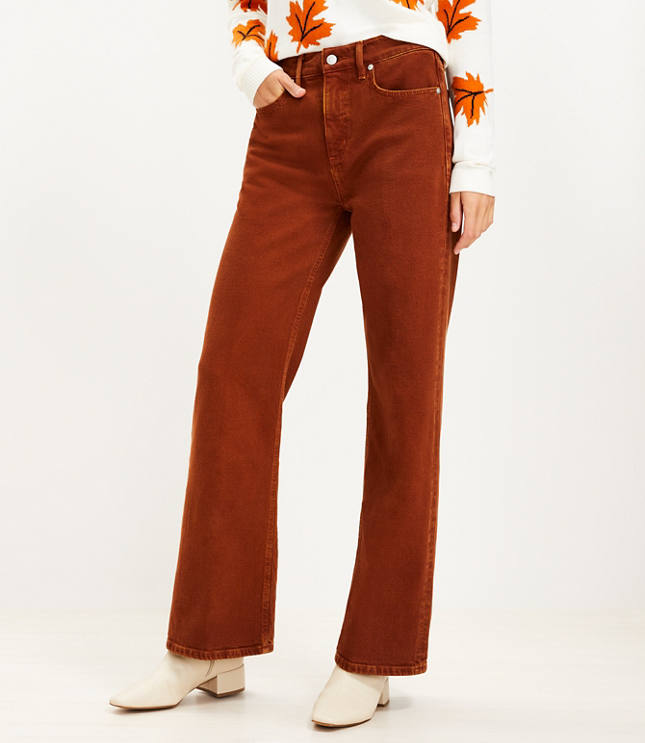 High Rise Wide Leg Jeans