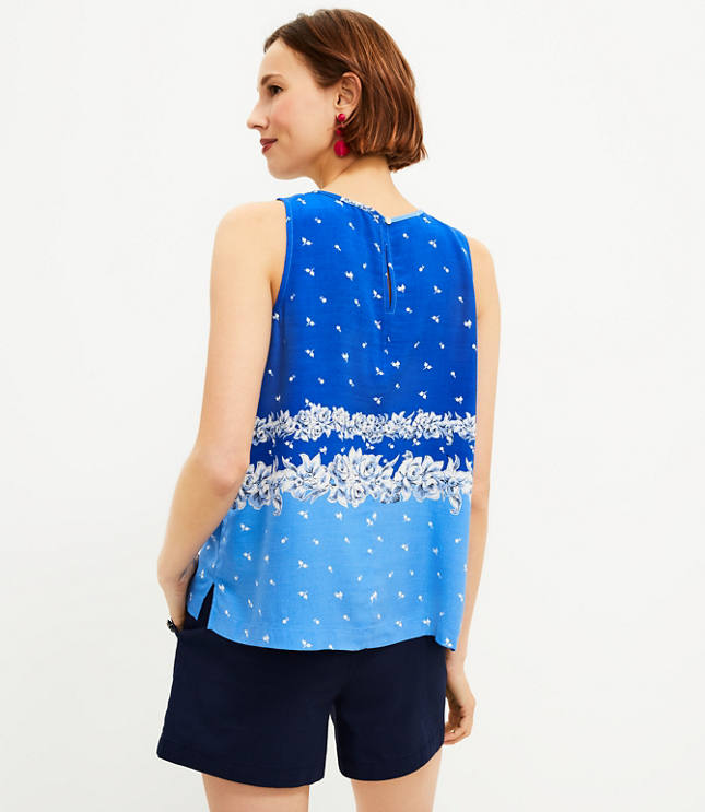 Trellis Top in Shell