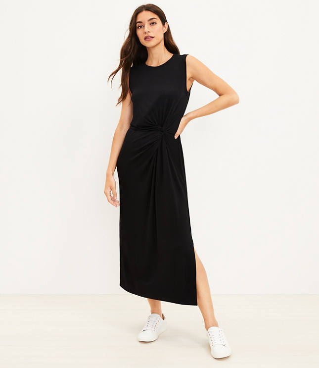 Dresses, Lou & Grey Signature Softblend Crossover Jumpsuit Black - LOFT  Womens