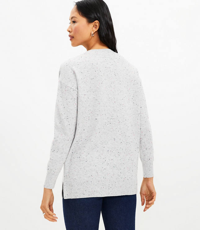 Loft speckled outlet sweater