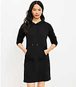 Lou & Grey Cozy Cotton Terry Hoodie Dress carousel Product Image 1