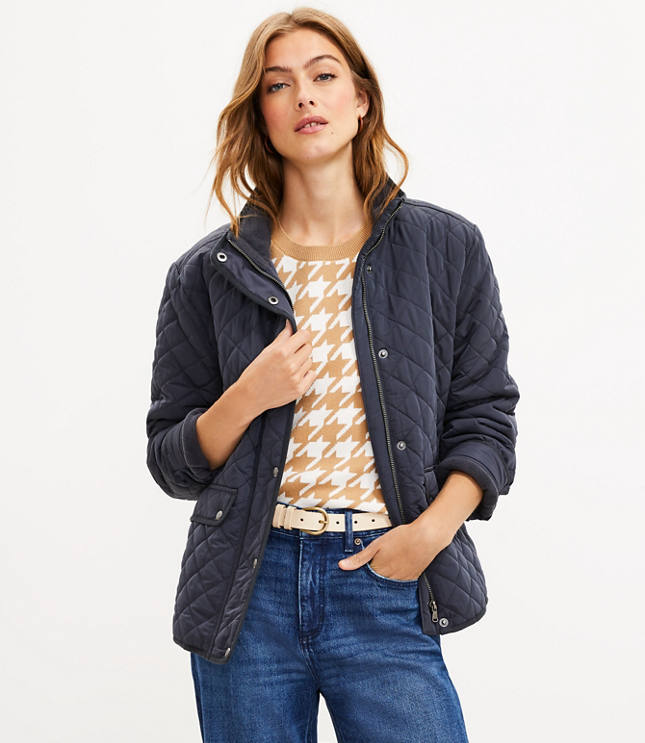 Asos Design Petite Quilted Jacket 25 Polka-Dot Outfits To Try This Spring —  Plus, Our Favorite Pieces Starting At $12 POPSUGAR Fashion Photo 44