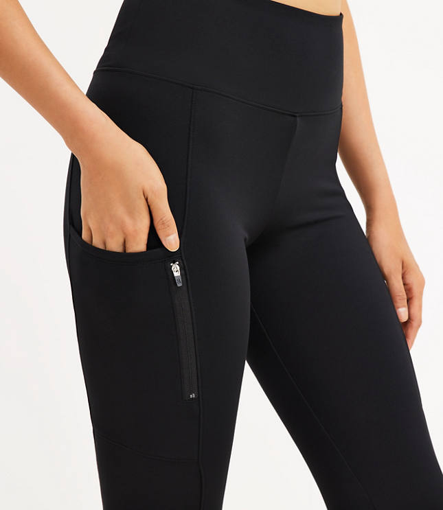 Leggings With Zippered Pockets