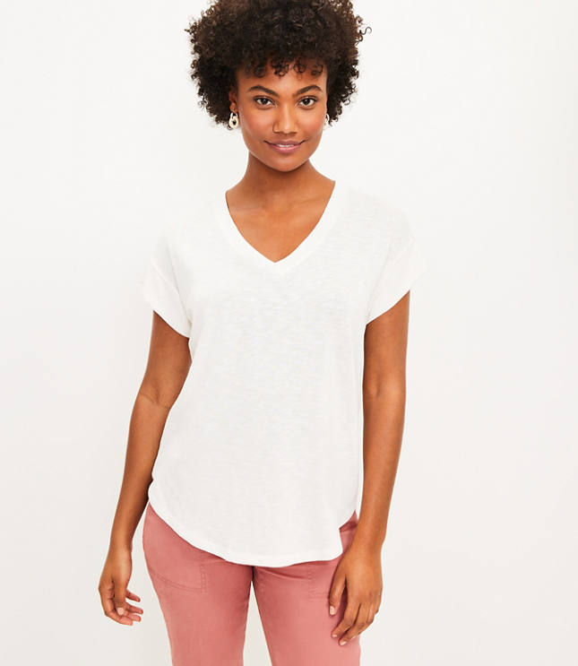 Dolman V-Neck Tee