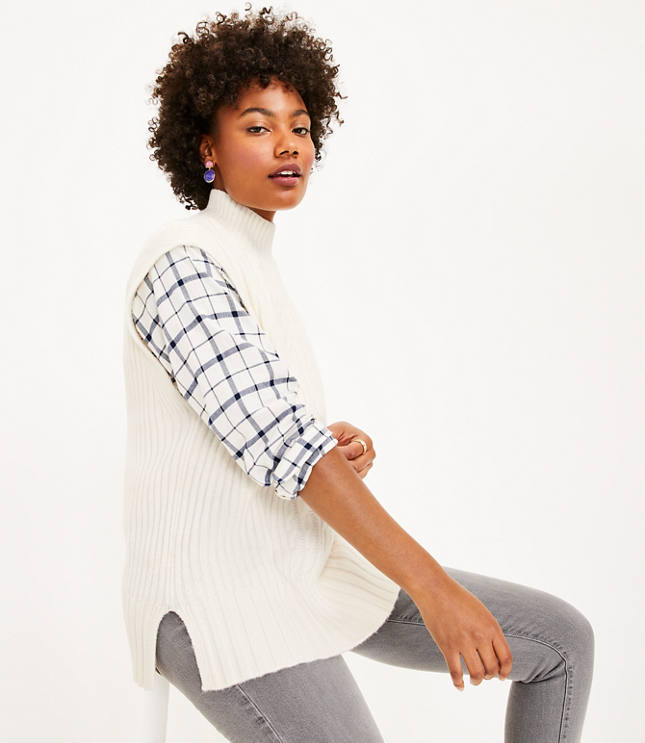 Cable Cap Sleeve Sweater