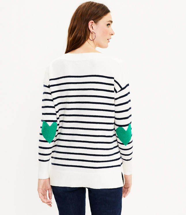 Heart on sale elbow sweater