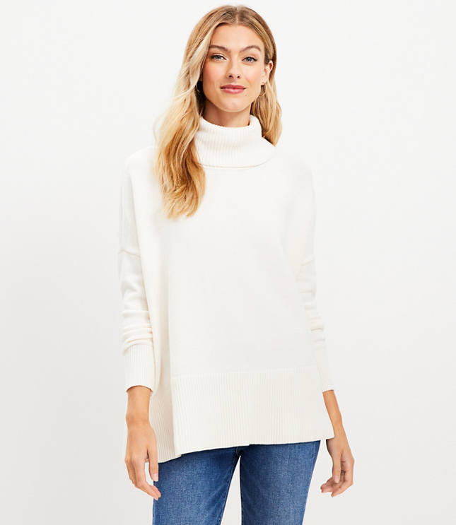 Womens Cotton Turtlenecks