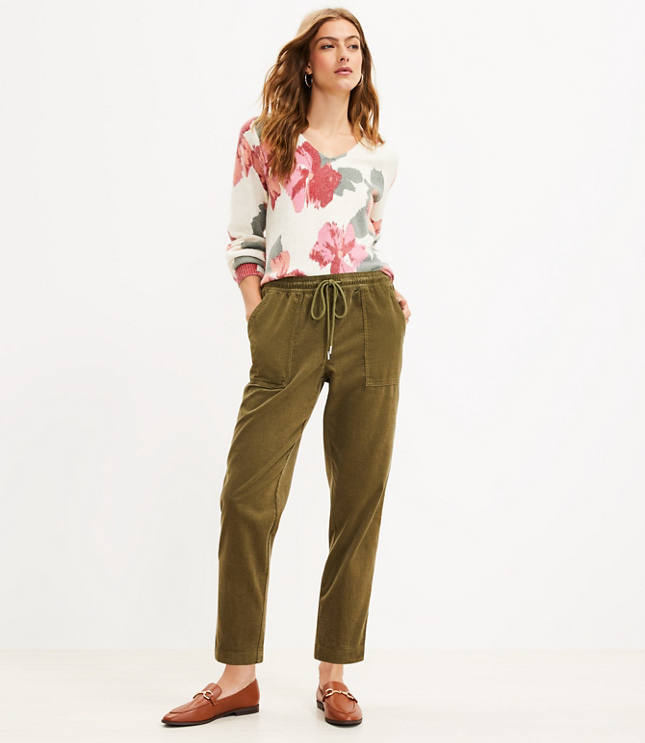 corduroy jogger