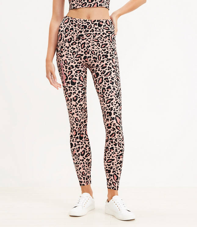 Leopard Print Leggings - Temu