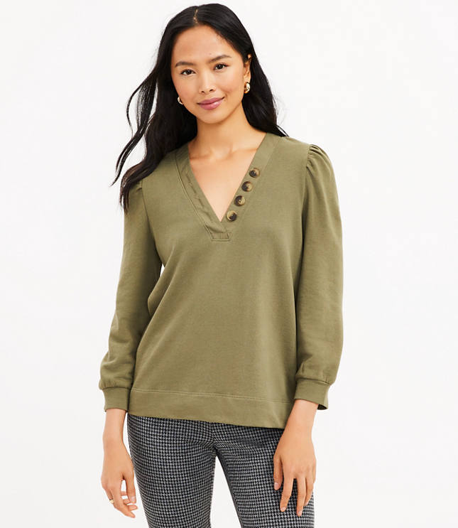 Mixed Media Sweatshirt